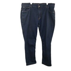 Origin Straight Leg Denim Relaxed Jeans Mens 40 x 32 Med Wash Made in Maine USA